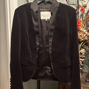 RACHEL Rachel Roy Dark Velvet Jacket